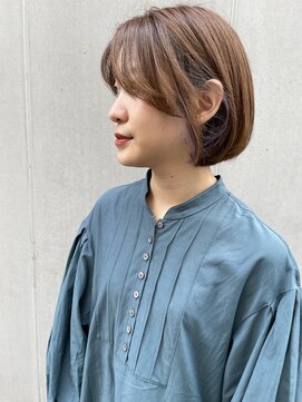 アール 北千住店(ar) インナーカラーボブ