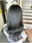 艶感のあるカラー×髪質改善カット×髪質改善カラー