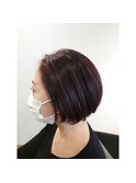 丸みショートボブ