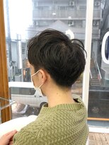 ヘッズ 本八幡店(HEADS)&nbsp;MEN'S HAIR  センターパート　サイドパート　韓国マッシュ