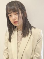 コフィー バイ メルト 吉祥寺(cofy by melt)&nbsp;【松本咲花】顔まわりレイヤーカット　透け感ベージュカラー