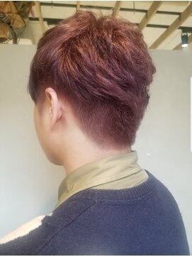 エイト 上野店(EIGHT ueno) 【EIGHT 上野】佐藤 メンズヴァイオレットピンクカラー