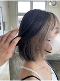 フェイスフレーミングインナーカラー