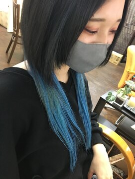 エクステンション アトレ(extention attre) 45本ブルーカラー