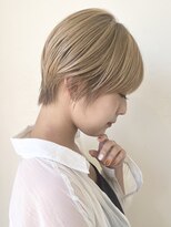 ハピネス クローバー 学園前店(Happiness CLOVER)&nbsp;丸みショート/髪質改善/ベージュ/透明感/20代30代40代50代