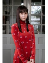 ハルフウェイ(haLfway)&nbsp;透明感ブラウン×セミロング