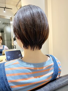 サロンドミルク 新百合ヶ丘店(salon de MiLK) 楽ちんスタイリング、丸みショート