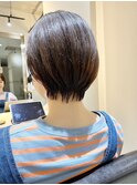 楽ちんスタイリング、丸みショート