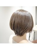 丸みショートボブ/大人ショート/ショートボブ/ショートカット