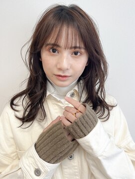 バサ 久米川店(BASSA) ☆大人ミディアムレイヤースタイル☆/質感再生カラー