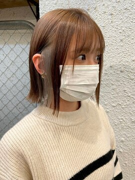 マジコ 下北沢本店(Magico) ダブルカラーインナーカラーホワイトベージュケアブリーチ下北沢