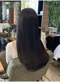 ナチュラルブラウン×うるつやストレート