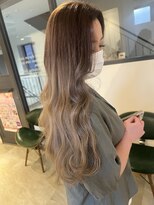 フィゼル 福島店(fizelle)&nbsp;やわらかベージュグラデーション＊いけもとみお