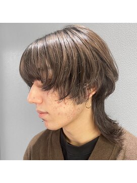 ミル 今治(1003 mille IMABALI) ウルフカット/グレージュ/アッシュカラー/グレージュ