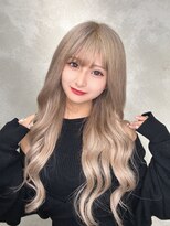 アルマバイロサ(ALMA by ROSA) ハイベージュカラー×シールエクステ80枚 担当SE-YA