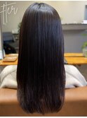 髪質改善ストレート