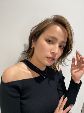 フラミューム 高崎(flammeum) 大人くびれボブかきあげ