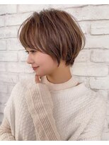 ロンドシエル 横浜(Lond ciel)&nbsp;ふわっとパーマショート×シルキーベージュ【沼座悠人】横浜