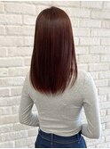 【髪質改善】ローズレッドブラウン☆