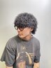 メンズカット＋ツイストスパイラルパーマ＋トリートメント　￥13500