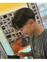 キャンチョメ&nbsp;センター分けand刈り上げ