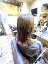 アックスピュア(axe pure)&nbsp;くすみカラー☆パープルグラデーション