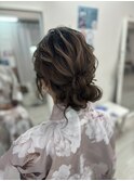 ふわふわルーズアップスタイル