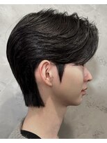 韓国センターパートミニウルフ韓国マッシュカルマパーマ