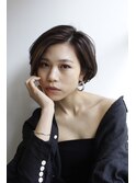 丸みショートボブ/ショートカット/ショートヘア/20代/30代/40代