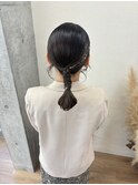 箔付きタイトヘアアレンジ/大宮東口タイトヘアアレンジ