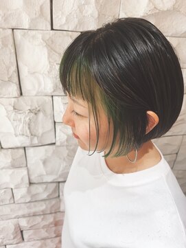 ボン セジュール(Bon sejour) インナーカラー♪/髪質改善/ウルトワ透明感カラー/広島