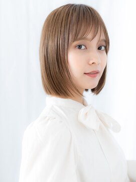 ドクターズサロン LAB 小山店 乾かすだけ透明感ダブルカラー小顔ボブj小山20代30代