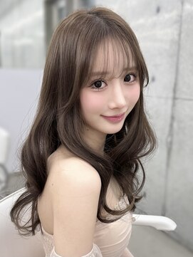 エヌアイ オモテサンドウ(ni omotesando) ☆韓国ガーリースタイル くびれヘア ショコラブラウン☆