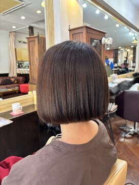 シャンプーボーイアネックス(SHAMPOO BOY Annex) 大人可愛いボブ20代30代40代セミロング◎長崎/佐世保