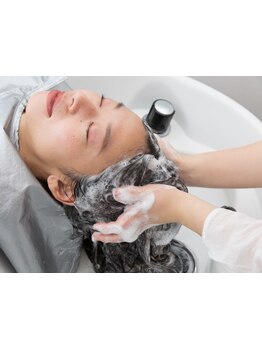 頭皮毛髪の状態を見極め,あなたに合った厳選シャンプーを選定[人形町/浜町/水天宮前/髪質改善/ヘッドスパ]