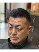 ピシャッとニ代目銀二郎&nbsp;スキンフェードカット