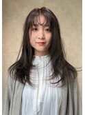 こっくりブラウンと柔らかレイヤーカット♪