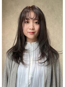 シエ バイ ケンジ 湘南台(sie by KENJE) こっくりブラウンと柔らかレイヤーカット♪