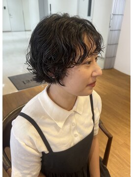 ラシェル パル ノエル(Laciel par Noel) ショートボブ＊パーマ