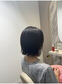 軽め外ハネボブ×暗髪