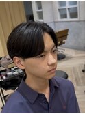 ニュアンスパーマショートセンターパートビジネスサイドパート h
