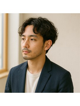 スープレックス ヘアーデザイン(SOUPREX HAIR DESIGN) ナチュラルセンターパートパーマ 20代 30代 40代 50代 60代