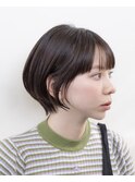 マッシュショート#黒髪#耳掛けショート#くびれショート#ボブ