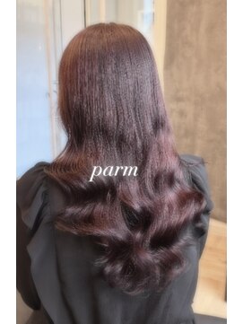 シエル 青森店(CIEL) 血色感、艶ワインレッドカラー