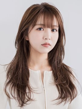 テクネ 天神大名(techne) 天神大名今泉ロングレイヤー韓国風くびれ巻き髪小顔透明感ヘア