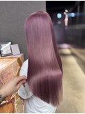クラゲヘアー/小顔に見せるヘア/ココアベージュ/栄
