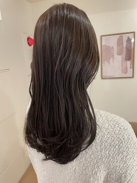 ラヴィズム 長岡店(LUVISM) 韓国/顔周りレイヤー/ダブルカラー/ベージュ/前髪新潟長岡宮関