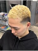 MEN’S HAIR/サーフカール/刈り上げセンターパート/北堀江☆