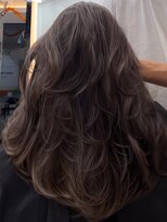 ラピス 渋谷本店(Lapis)&nbsp;グレージュカラー/バタフライカット/髪質改善/海外レイヤー