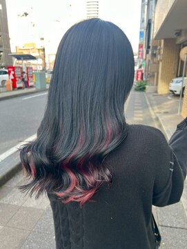 ブリックバイブレイス 千葉 千葉中央(brick by brace) 千葉駅/着物ヘア/大人ガーリー/ダークアッシュ/似合わせカット